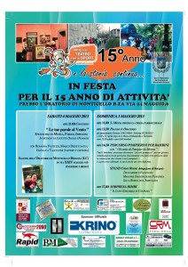 locandina festa teatro