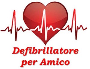 defibrillatore per amico