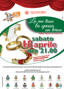 Locandina Teatro Croce Rossa Casatenovo Ronco Briantino 18 Aprile 2015