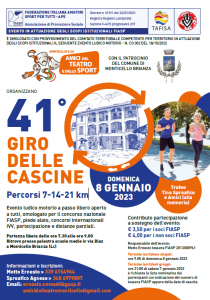 locandina camminata 2023